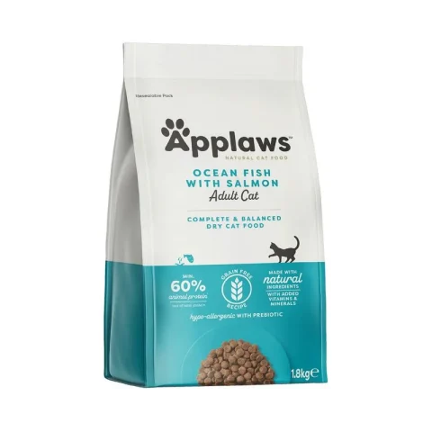 Karma sucha Applaws Complete Dry Adult Ocean Fish With Salmon dla dorosłych kotów 1,8 kg