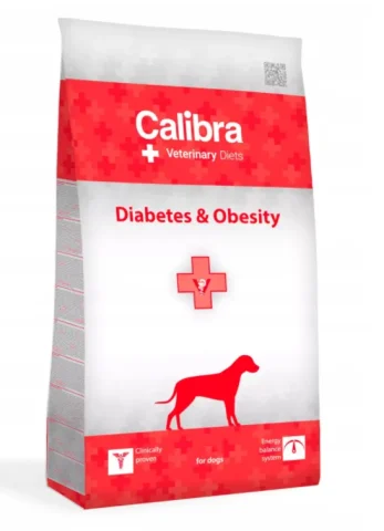 Karma sucha Calibra Veterinary Diets Dog Diabetes Obesity 2 kg