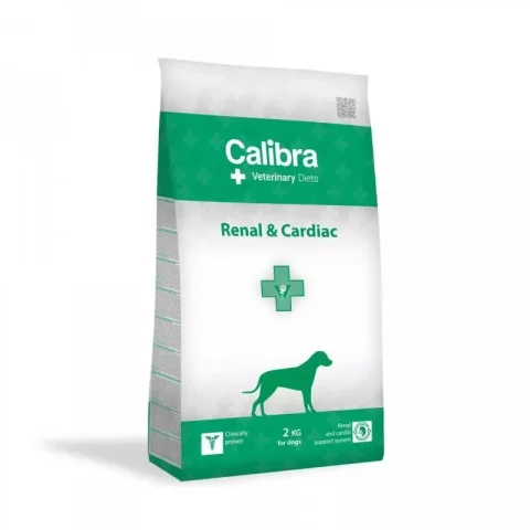 Karma sucha Calibra Veterinary Diets Dog Renal Cardiac dla dorosłych psów 2 kg