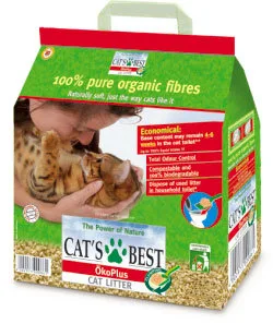 Żwirek drewniany zbrylający JRS Cats Best Eco Plus / — widok 3