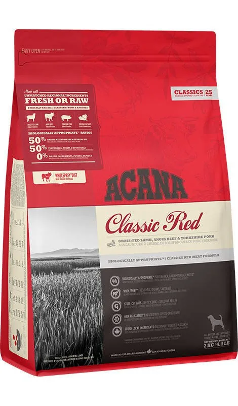 Karma sucha Acana Classic Red Meat dla psów Jagnięcina, wołowina, wieprzowina 2 kg — widok 4