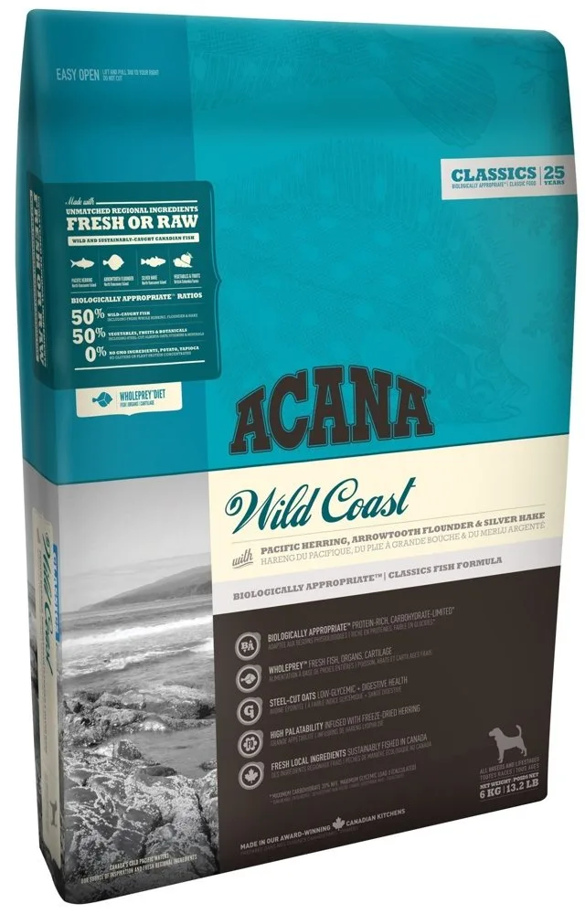 Karma sucha Acana Classics Wild Coast dla psów wszystkich ras 2 kg — widok 4