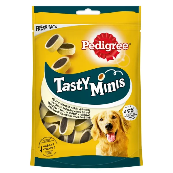 Przysmak Pedigree Tasty Minis dla dorosłych psów wołowina i ser 140 g — widok 3