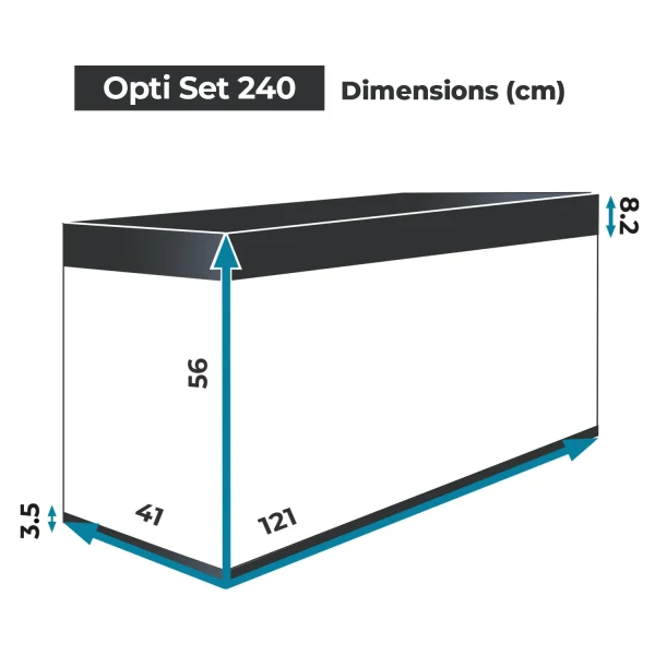 Akwarium AQUAEL Opti Set 240 2.0 — widok 5