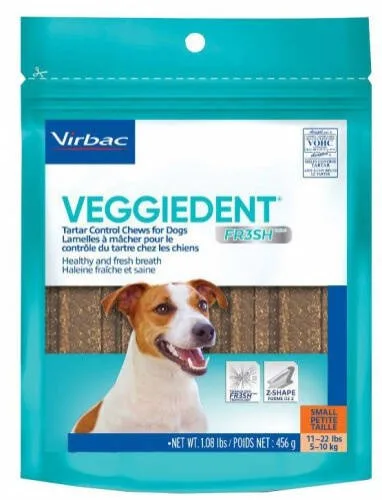 Gryzak stomatologiczny Virbac Veggiedent Fresh S (5- ) — widok 2