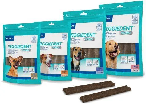 Gryzak stomatologiczny Virbac Veggiedent Fresh S (5- ) — widok 3