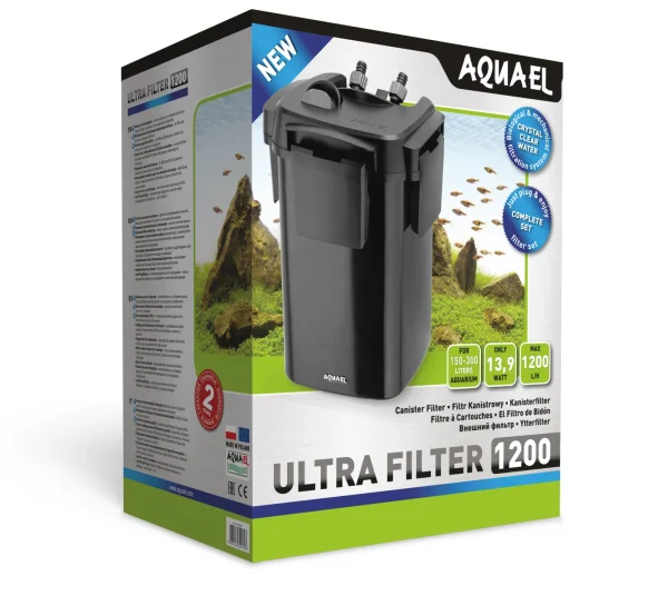 Akcesorium AQUAEL Ultra 1200 Filtr Kubełkowy Do Akwarium — widok 3