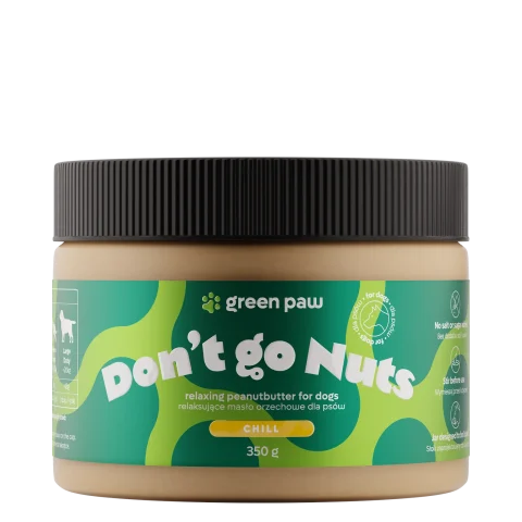 Przysmak Cosma Cannabis Green Paw Don’t Go Nuts dla psa 350 g