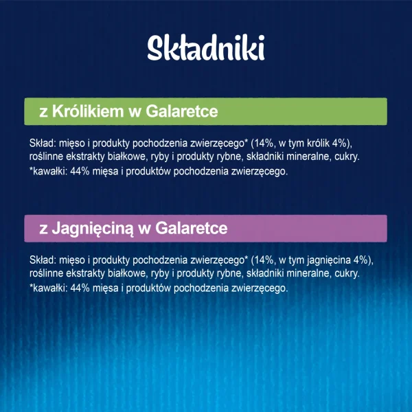 Karma mokra Felix Wiejskie Smaki W Galaretce z Królikiem i Jagnięciną 4x85 g — widok 4