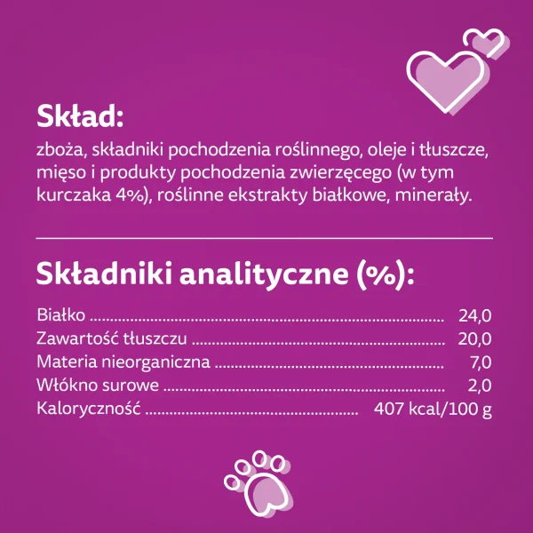 Przysmak Whiskas Energia i Witalność dla dorosłych kotów z kurczakiem 45 g — widok 7