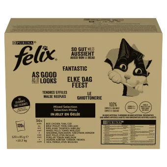 Karma mokra Felix Fantastic Wybór Smaków dla dorosłych kotów 120x85 g