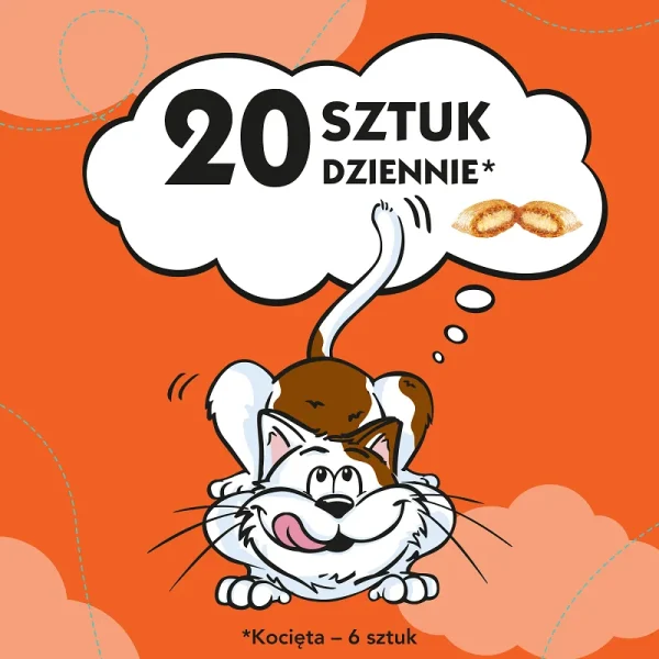 Przysmak Dreamies dla kotów Kurczak Mega Pudełko 350 g — widok 4