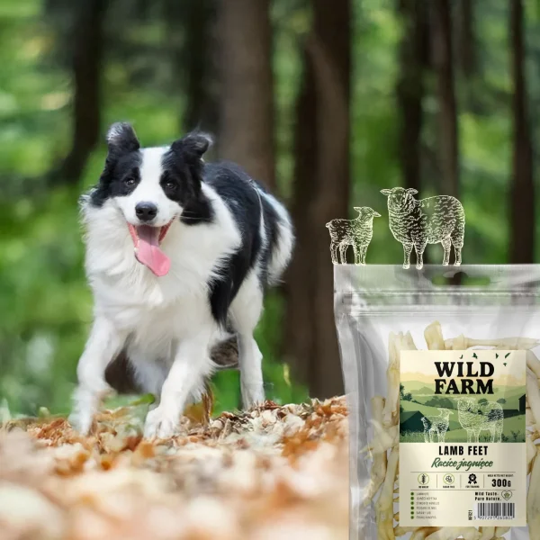Przysmak Wild Farm Racice Jagnięce dla psa 300 g — widok 4