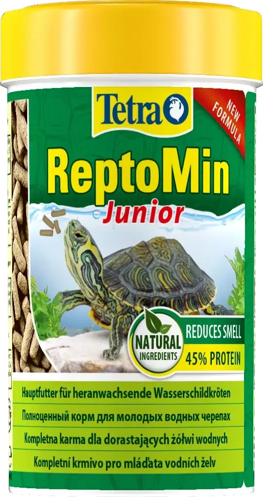 Pokarm Tetra ReptoMin Junior dla żółwi wodnych 100 ml — widok 2