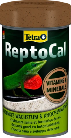 Pokarm uzupełniający Tetra ReptoCal dla gadów 100 ml