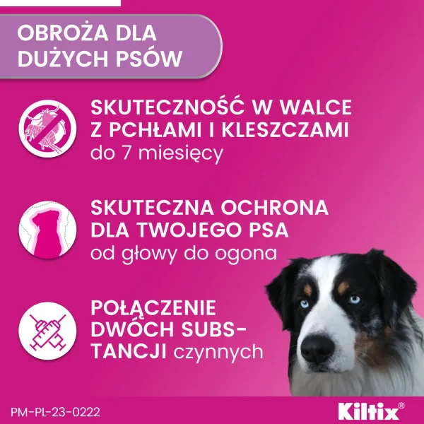 Obroża Bayer Kiltix na kleszcze i pchły — widok 4