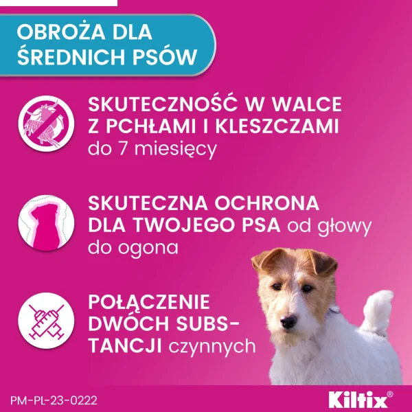 Obroża Bayer Kiltix na kleszcze i pchły — widok 4