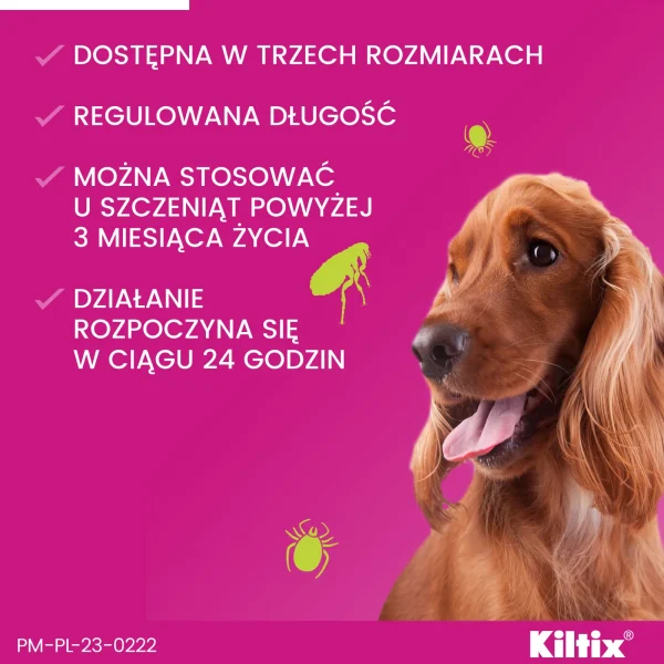 Obroża Bayer Kiltix na kleszcze i pchły — widok 6