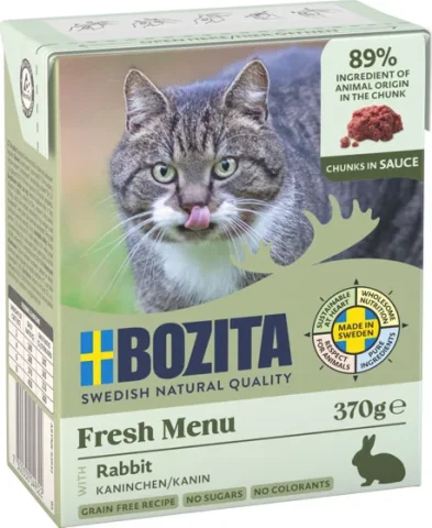 Karma mokra Bozita Cat Królik w sosie 370 g