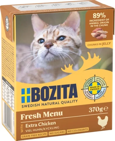 Karma mokra Bozita Cat Siekany Kurczak w Galaretce 370 g