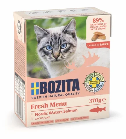 Karma mokra Bozita Cat Łosoś w sosie 370 g