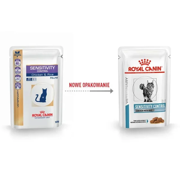 Karma mokra Royal Canin Sensitivity Control Chicken dla dorosłych kotów 12x85 g — widok 2