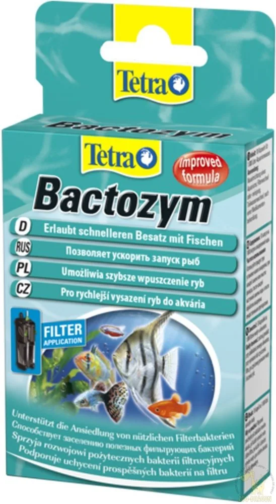 Tetra Bactozym 10 kapsułek – bioaktywacja filtra i wody — widok 2