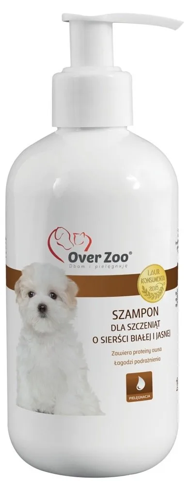 Higiena Over Zoo Szampon Dla Szczeniąt O Jasnej/Białej Sierści 250 ml — widok 2