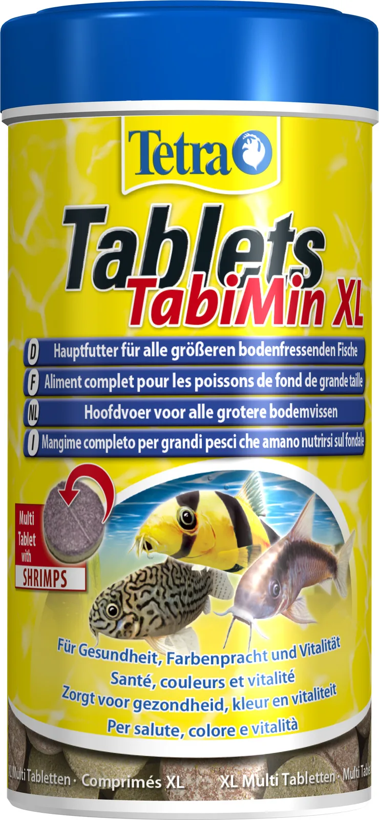 Pokarm Tetra Tablets TabiMin XL dla dużych ryb dennych 133 tabletki — widok 2