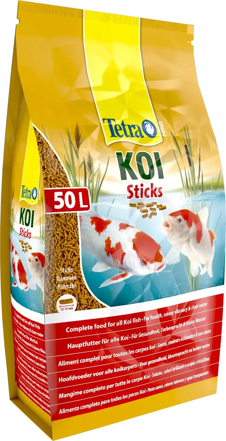 Pokarm Tetra Pond Koi Sticks dla karpi Koi 50 l — widok 2