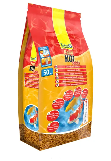 Pokarm Tetra Pond Koi Sticks dla karpi Koi 50 l — widok 3