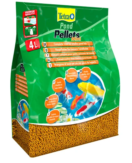 Pokarm Tetra Pond Pellets Mini dla małych ryb stawowych 4 l — widok 3