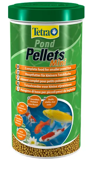 Pokarm Tetra Pond Pellets Mini dla małych ryb stawowych 1 l — widok 3