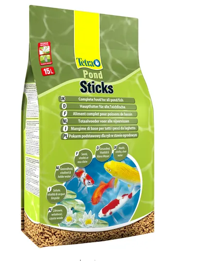 Pokarm Tetra Pond Sticks dla ryb stawowych 15 l — widok 3
