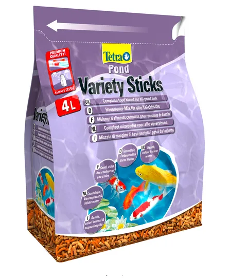 Pokarm Tetra Pond Variety Sticks dla ryb stawowych 4 l — widok 3
