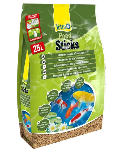 Pokarm Tetra Pond Sticks dla ryb stawowych 25 l — widok 3