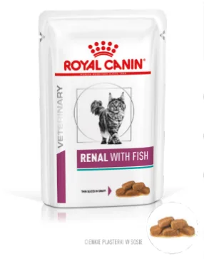 Karma mokra Royal Canin Renal With Fish dla dorosłych kotów Ryba 1020 g — widok 2