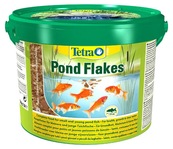 Pokarm Tetra Pond Flakes dla ryb stawowych 10 l — widok 2
