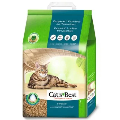 Higiena Cat's Best Rettenmaier Polska JRS Cats Best Sensitive 20 l/7,2 kg — widok 2