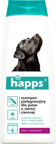 Higiena Bros Happs Szampon Pielęgnacyjny Dla Psów O Sierści Ciemnej 200 ml