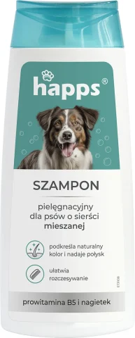 Higiena Bros Happs Szampon Pielęgnacyjny Dla Psów O Sierści Mieszanej 200 ml