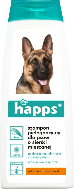 Higiena Bros Happs Szampon Pielęgnacyjny Dla Psów O Sierści Mieszanej 200 ml — widok 2