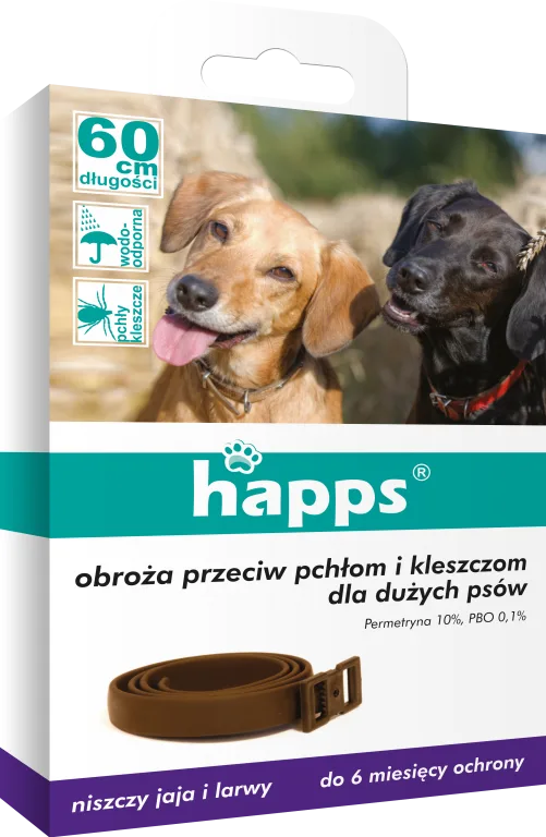 Obroża przeciw pchłom i kleszczom Bros Happs dla dużych — widok 2