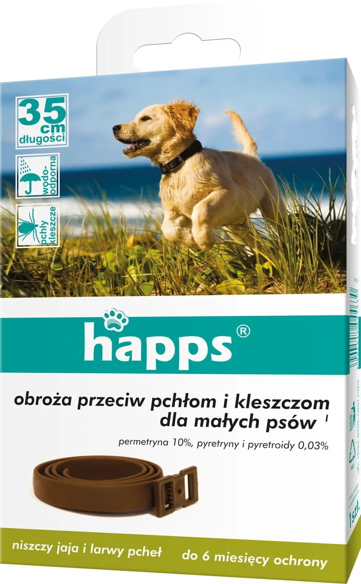 Obroża przeciw pchłom i kleszczom Bros Happs dla małych — widok 2