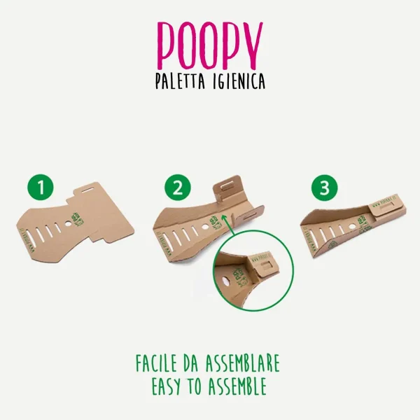 Łopatka Pipikat Kartonowa Łopatka Do Żwirku Poppy — widok 3