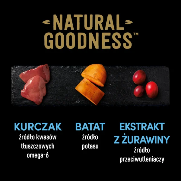 Karma mokra Cesar Natural Goodness Bogata w kurczaka z batatem, groszkiem i żurawiną dla — widok 4