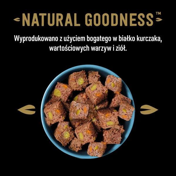 Karma mokra Cesar Natural Goodness Bogata w kurczaka z batatem, groszkiem i żurawiną dla — widok 6