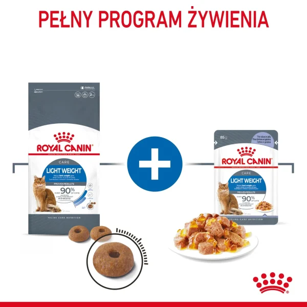 Karma mokra Royal Canin Light Weight Care dla kotów powyżej 12. roku życia w galaretce — widok 5