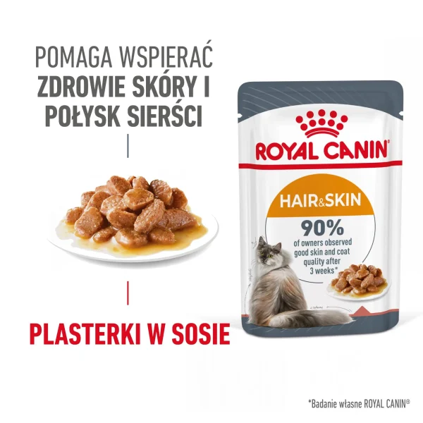 Karma mokra Royal Canin Intense Beauty Gravy dla kota powyżej 1 roku życia 12x85 g — widok 4