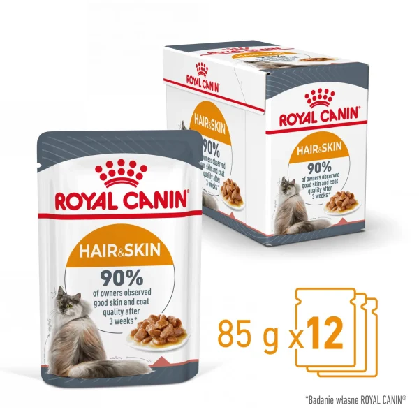 Karma mokra Royal Canin Intense Beauty Gravy dla kota powyżej 1 roku życia 12x85 g — widok 6